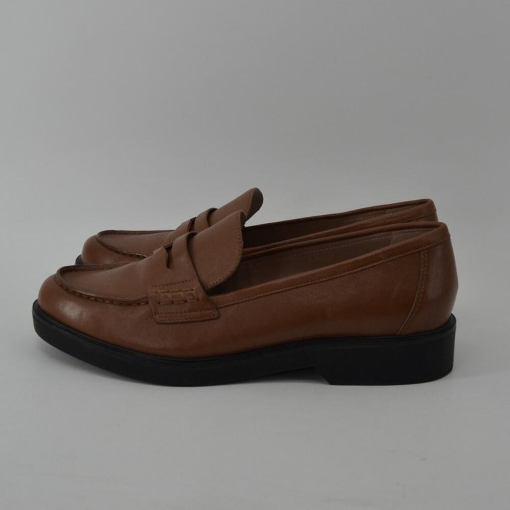 Nordstrom Women's Size 12 Lafayette Brown Loafer Leather - Picture 11 of 12